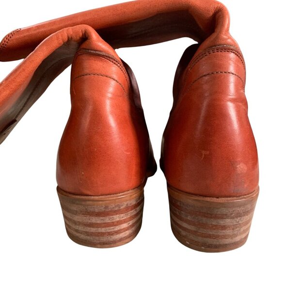 Levi’s 1970s Orange Tab Brown Cowboy Boots Mens Size 9.5 Vintage - Picture 13 of 16